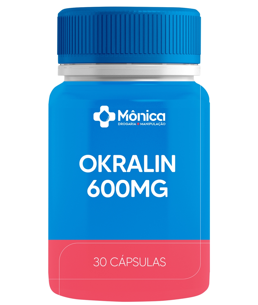 OKRALIN 600MG 30 CÁPSULAS OKRALIN 600MG 30 CÁPSULAS MONICA