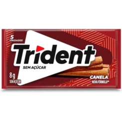 CHICLETE TRIDENT CANELA 5 UNIDADES