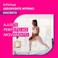 Absorvente Interno Intimus Discreto Mini 8 unidades
