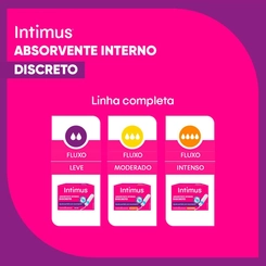 Absorvente Interno Intimus Discreto Super 16 unidades