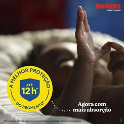 FRALDA HUGGIES RÁPIDA ABSORÇÃO G C/78