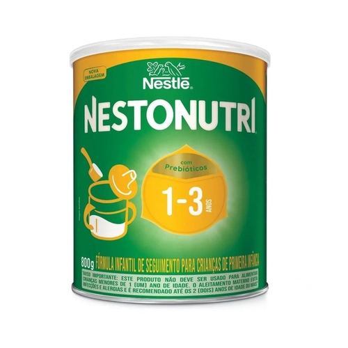 FORMULA INFANTIL NESTONUTRI 1 A 3 ANOS 800GR