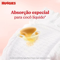 FRALDA HUGGIES MAXIMA PROTEÇÃO XG C/58