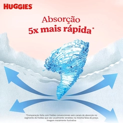 FRALDA HUGGIES MAXIMA PROTEÇÃO XG C/58