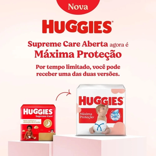 FRALDA HUGGIES PROTECAO ACOLCHOADA MEGA TAMANHO G 30 UNIDADES