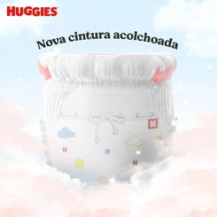 FRALDA HUGGIES PANTS PROTEÇÃO ACOLCHOADA G C/60