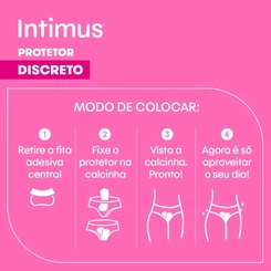 Protetor Diário Intimus Discreto Ultrafino 80 Unidades