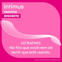 Protetor Diário Intimus Discreto Ultrafino 80 Unidades
