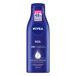 LOCAO HIDRATANTE NIVEA BODY MILK PELE EXTRA SECA 200ML