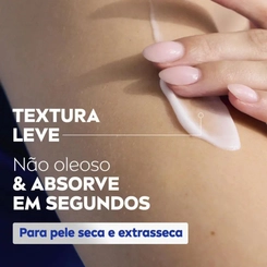 LOCAO HIDRATANTE NIVEA BODY MILK EXTRA SECA 400ML