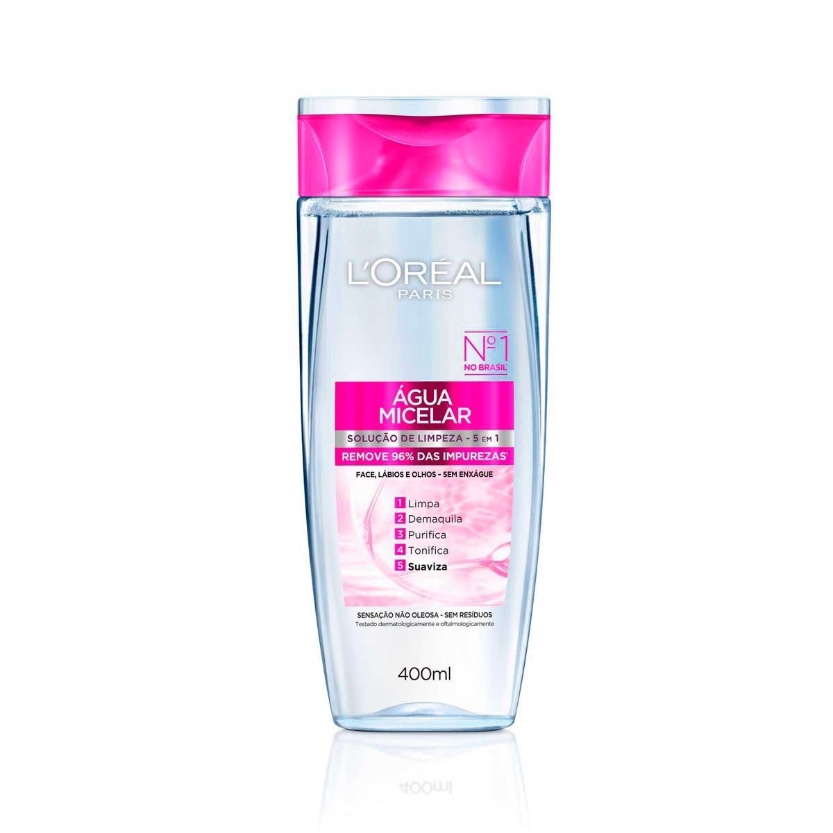 Água Micelar Demaquilante Loreal 400ml - AGUA MICELAR DEMAQUILANTE ...