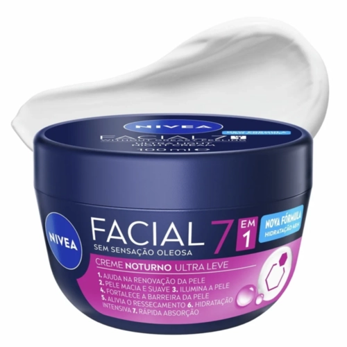 CREME FACIAL NIVEA NOTURNO 100GR