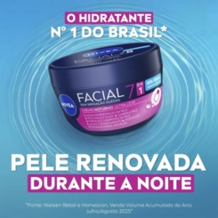 CREME FACIAL NIVEA NOTURNO 100GR