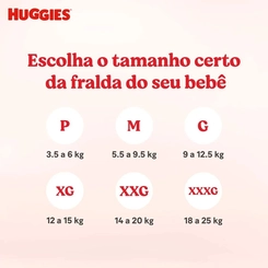 FRALDA HUGGIES MAXIMA PROTEÇÃO M C/72