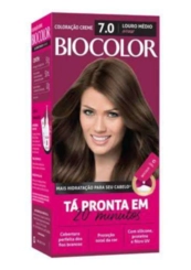 TINTURA BIOCOLOR 7.0 LOURO ARRASO  MINI