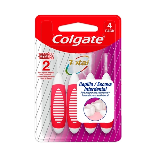 ESCOVA DENTAL COLGATE INTERDENTAL 2MM