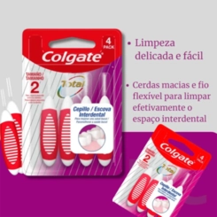 ESCOVA DENTAL COLGATE INTERDENTAL 2MM