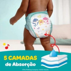 FRALDA PAMPERS SUPERSEQUINHA GIGA G C/80