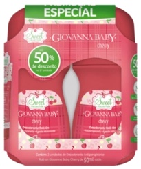 KIT DES GIOVANA BABY ROLLON CHERRY C/2