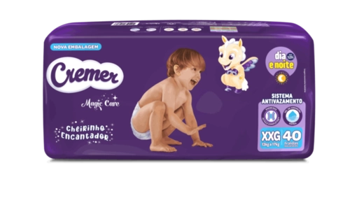 FRALDA CREMER MAGIC CARE HIPER XXG C/40