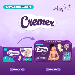 FRALDA CREMER MAGIC CARE HIPER XXG C/40