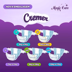 FRALDA CREMER MAGIC CARE HIPER XXG C/40