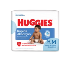 FRALDA HUGGIES TRIPLA JUMBINHO M C/16