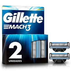 CARGA GILLETTE MACH 3 2 UNIDADES