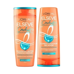 KIT ELSEVE CACHOS LONGOS DOS SONHOS SHAMPOO 375ML + CONDICIONADOR 170ML