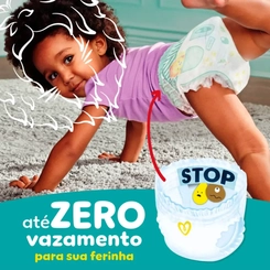 FRALDA PAMPERS PANTS AJUSTE TOTAL M C/84