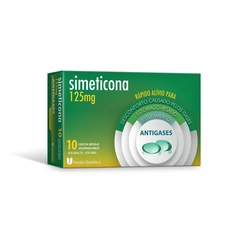 SIMETICONA 125MG 10 CAPSULAS GENERICO UNIAO QUIMICA