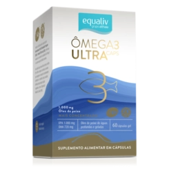 Ômega 3 Ultra Caps Equaliv 60 Cápsulas