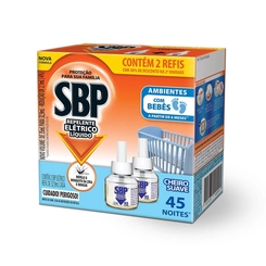 REPELENTE ELETRICO SBP + REFIL 35ML C/2