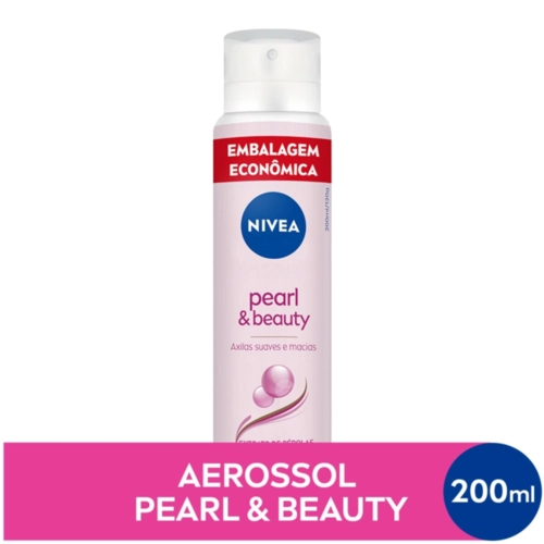 DESODORANTE NIVEA PEARL BEAUTY AEROSOL 200ML