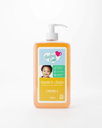 SABONETE LIQUIDO BABY CARE CAMOMILA 500ML
