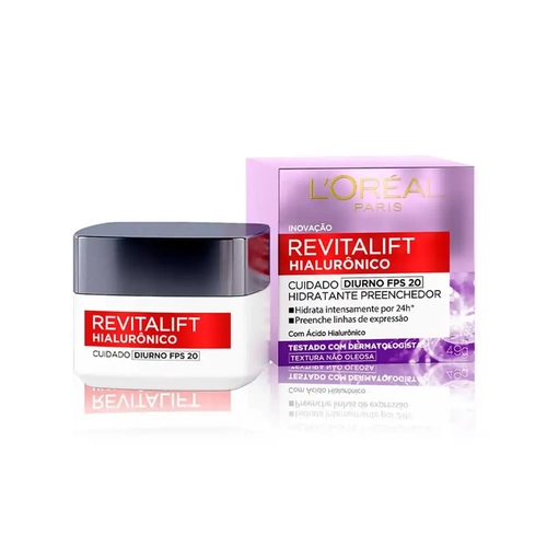 LOREAL REVITALIFT CREME ANTI-IDADE DIA FPS20 49GR