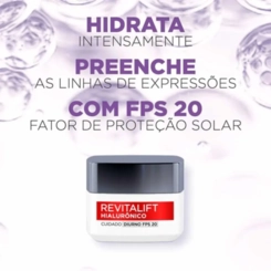 LOREAL REVITALIFT CREME ANTI-IDADE DIA FPS20 49GR