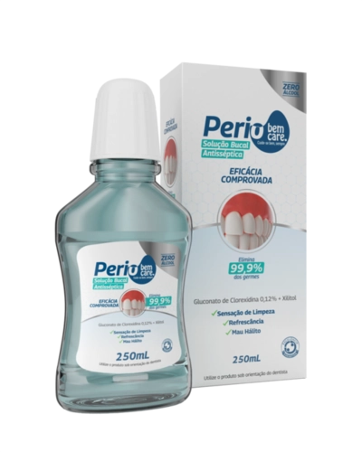 PERIOBEM CARE SOLUÇÃO BUCAL SEM ÁLCOOL 250ML