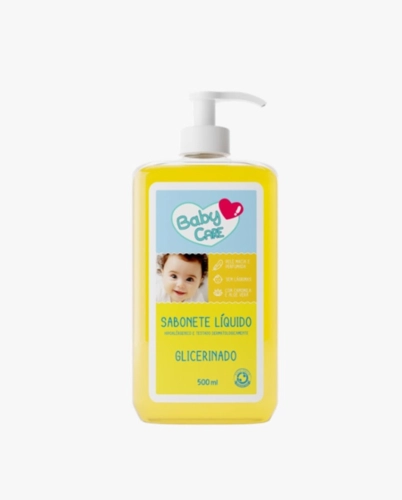 SABONETE LÍQUIDO BABY CARE 500ML