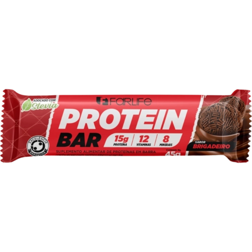 BARRA DE PROTEÍNA FARLIFE BRIGADEIRO 45G