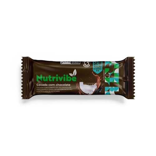BARRA NUTRIVIBE COCADA COM CHOCOLATE 25G