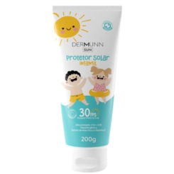 PROTETOR SOLAR INFANTIL DERMUNN FPS30 200G