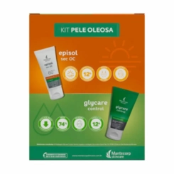 KIT EPISOL SEC OC FPS60+GEL DE LIMPEZA GLYCARE CONTROL 60ML