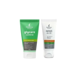 KIT EPISOL SEC OC FPS60+GEL DE LIMPEZA GLYCARE CONTROL 60ML