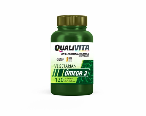 QUALIVITA OMEGA 3 VEGETARIANO 1450MG 120 CAPSULAS