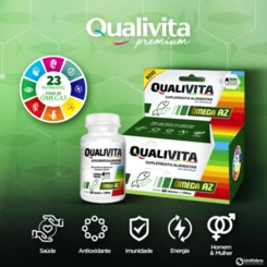 QUALIVITA OMEGA AZ 1000MG 60 CAPSULAS