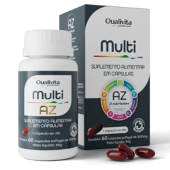 QUALIVITA POLIVITAMINICO MULTI AZ 500MG 60 CAPSULAS