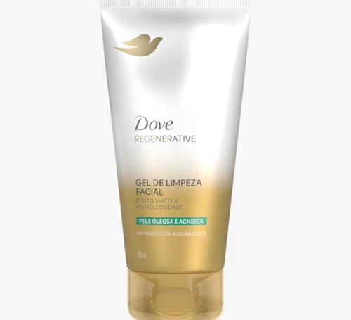 GEL DE LIMPEZA FACIAL DOVE REGEN MATTE ANTIOLEOSIDADE 150ML