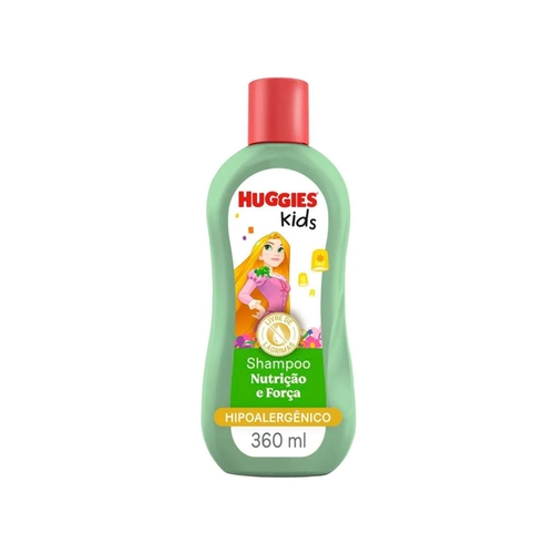 SHAMPOO HUGGIES NUTRIÇÃO RAPUNZEL 360ML