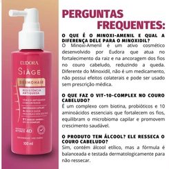 TONICO CAPILAR EUDORA SIAGE RESISTENCIA ANTIQUEDA 100ML
